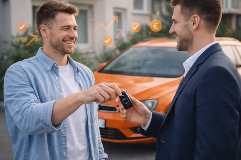 Auto verkaufen und Geld erhalten